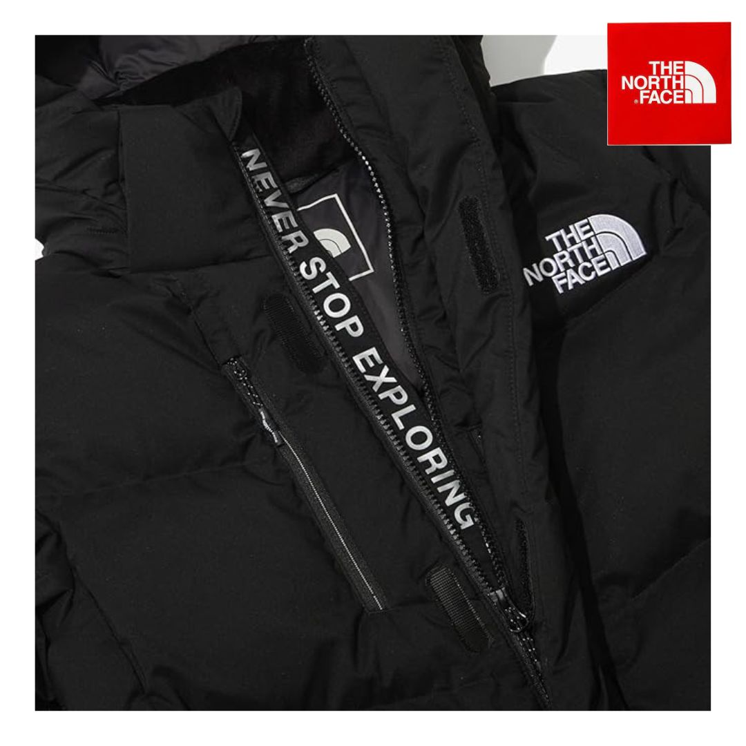 日本未発売】THE NORTH FACE（ザ・ノースフェイス）韓国限定モデル CHALLENGE AIR DOWN JACKET フード付き 極暖  ※カラー/ブラック サイズ/M（NJ2DN72A） - メルカリ