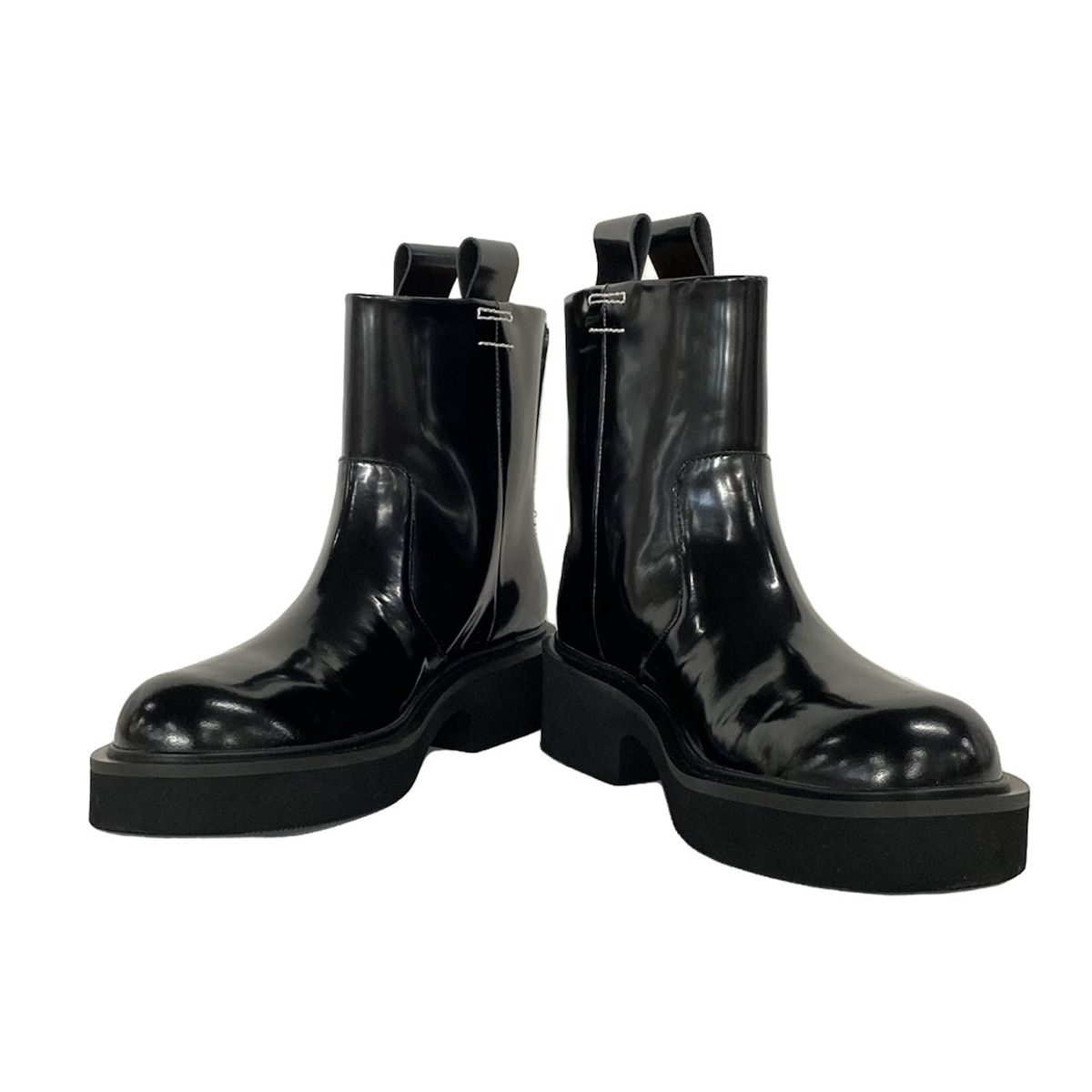 ENFOLD エンフォルド ショートブーツ 36 レディース - 黒 レザー