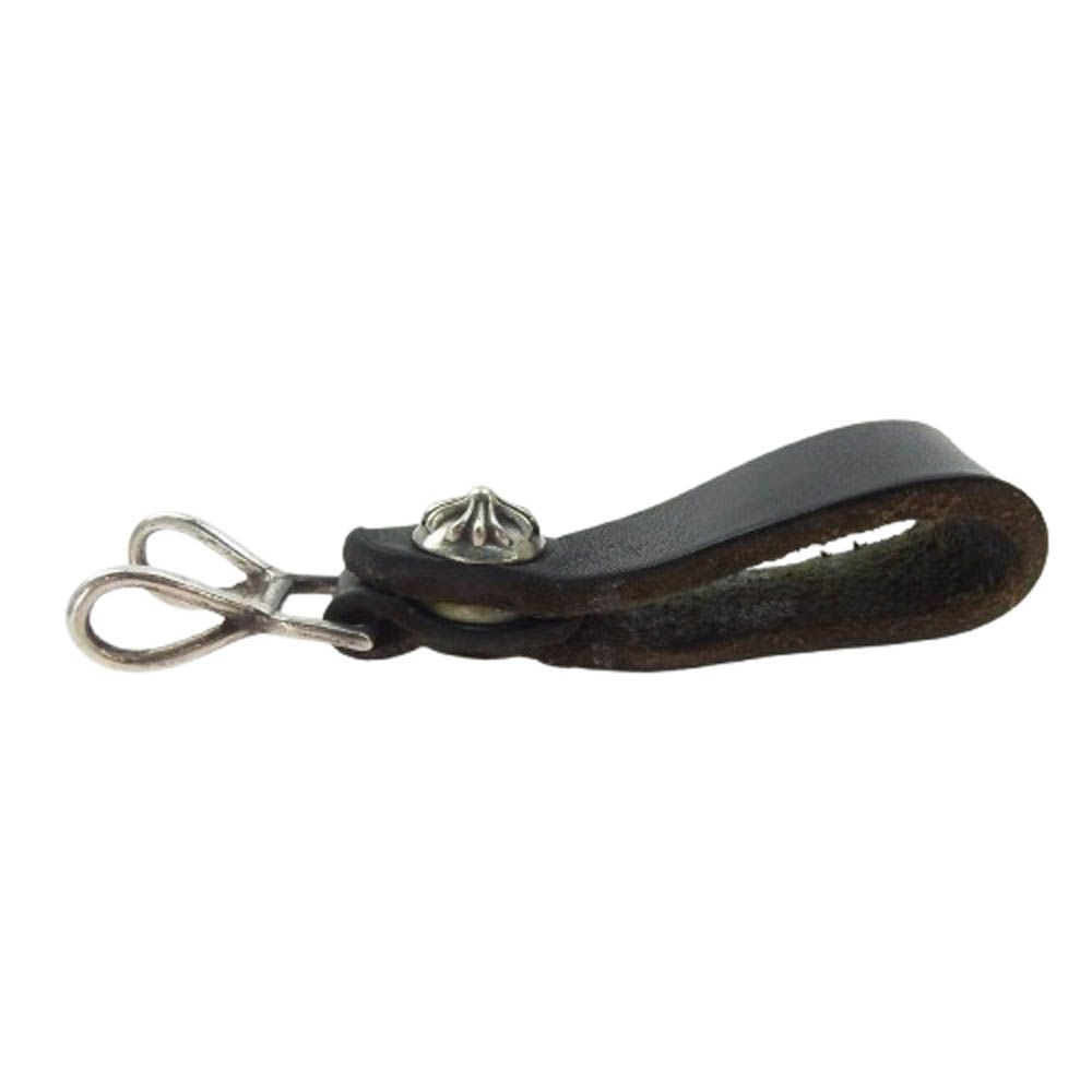 クロムハーツ BELT LOOP クロスボールボタンレザーベルトループ クロスボールボタンレザーベルトループ | Chrome Hearts