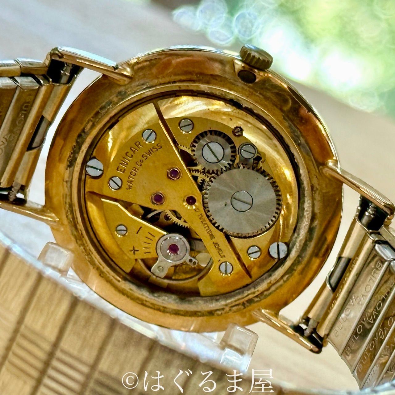 1960年代製造 エニカ ウルトラソニック 21石 手巻き メンズウォッチ OH  