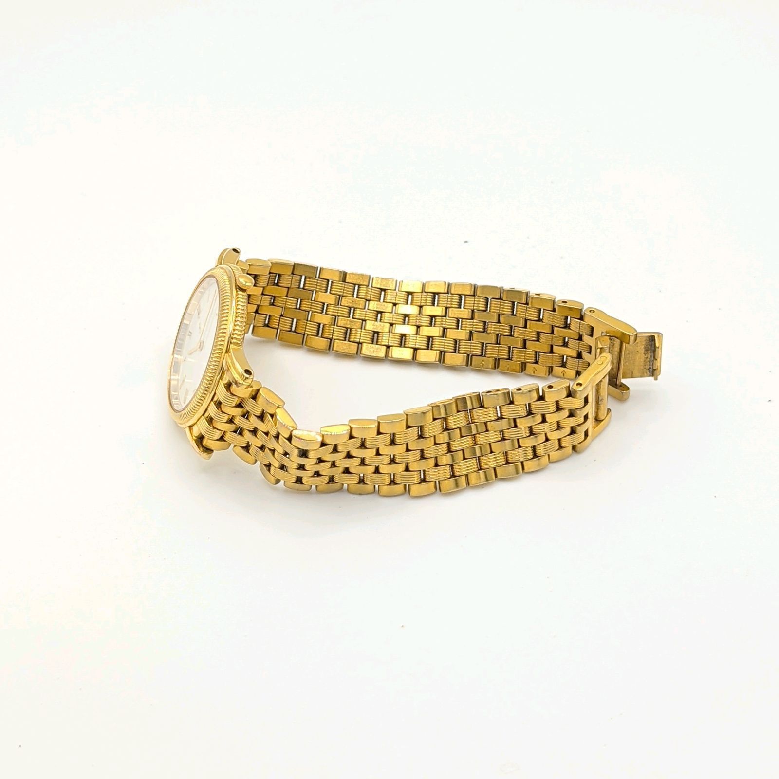 Yves Saint Laurent Watch quartz Gold men's Y2K Vintage 4625