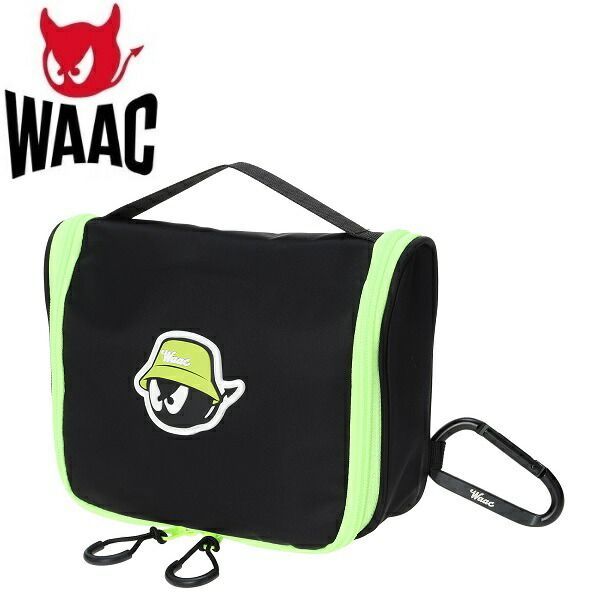 ワック　WAAC UNISEX オーガナイザー ブラック ポーチ ワック ゴルフ ポーチ UNISEX オーガナイザー ブラック オンライン