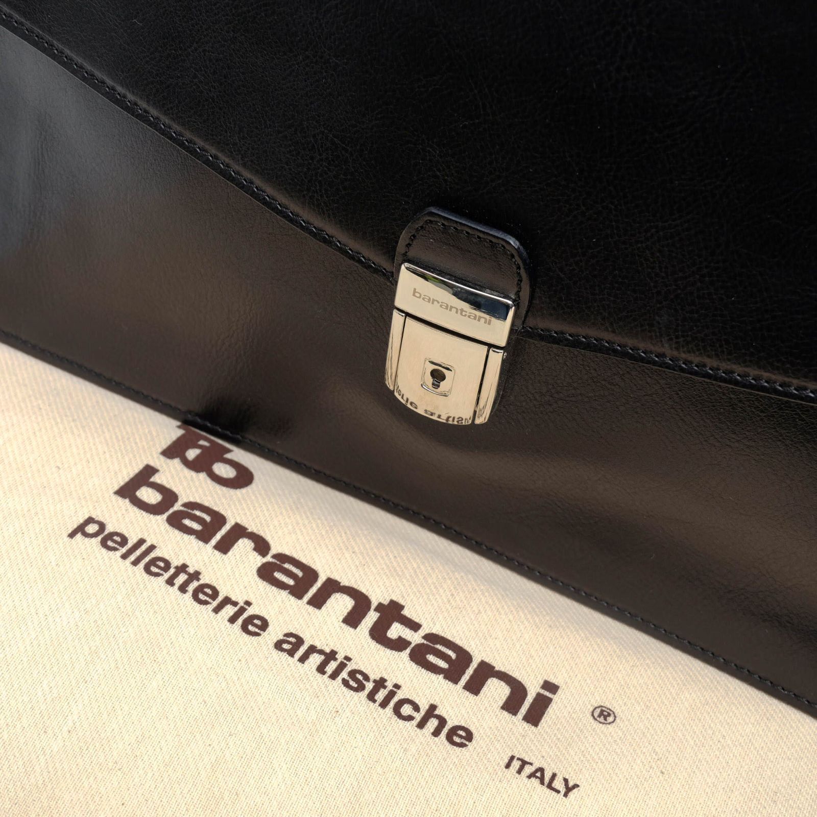 バランターニ／barantani バッグ ブリーフケース ビジネスバッグ 鞄 ビジネス メンズ 男性 男性用レザー 革 本革 ブラック 黒 20290