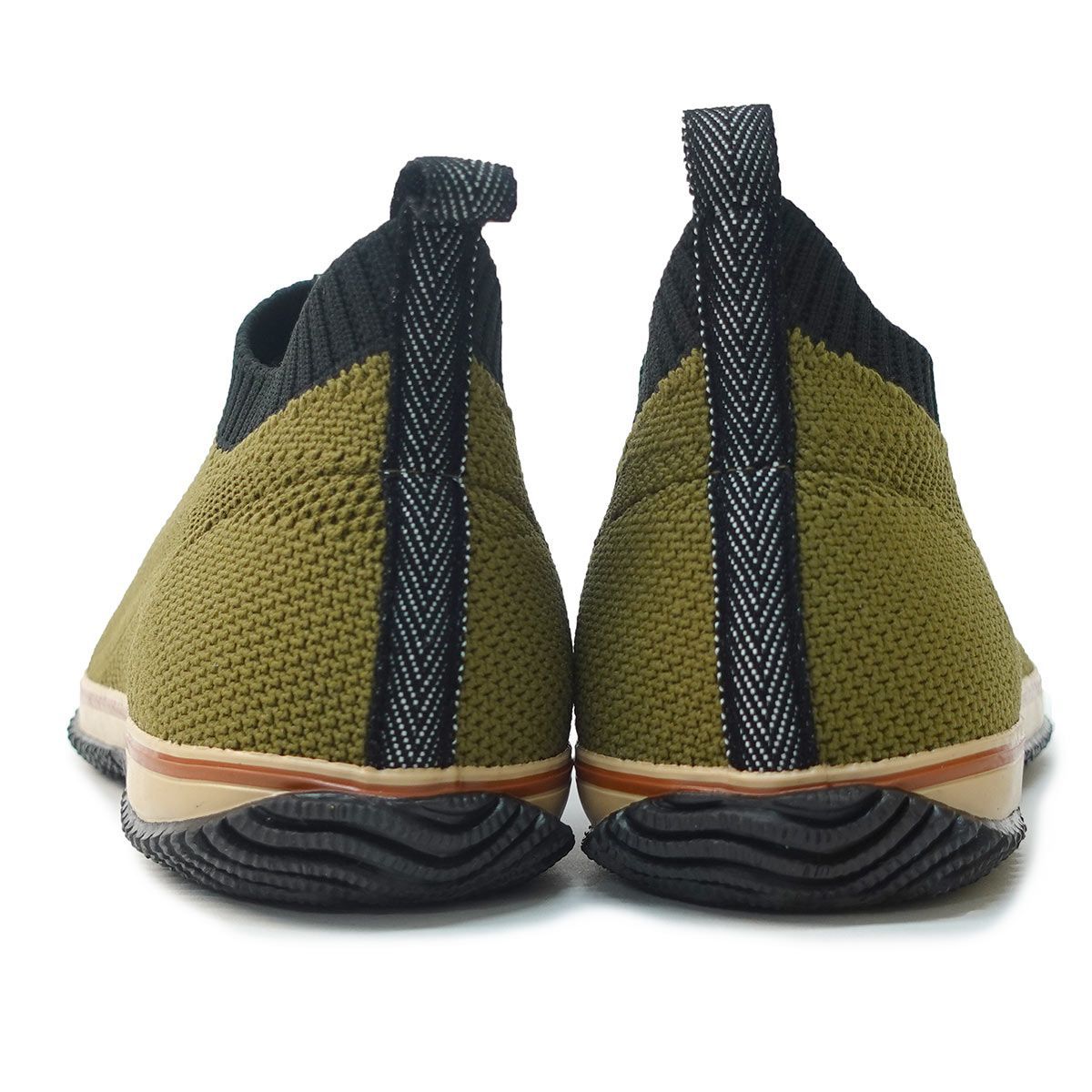 スピングルムーブ】スニーカー（25.5）ナイロンジャガードニット