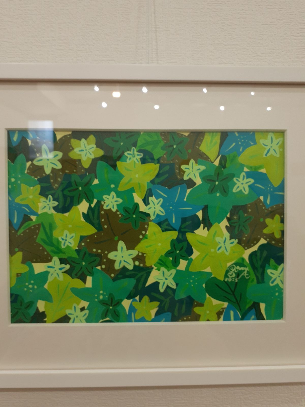 油絵　壁掛け曼荼羅　画家　小楠アキコ作品　サイズ40×40cm　三枚１セット 油絵 壁掛け曼荼羅 画家 小楠アキコ作品 サイズ40×40cm 三枚1
