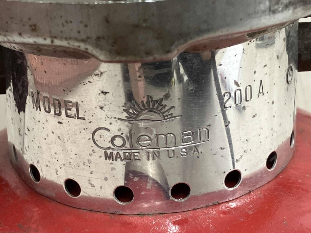 Coleman 200A 1972年製 ランタン ビンテージランタン 動作未 OLIVEOS_COM_TR