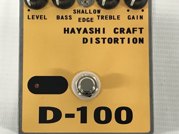 動作保証】HAYASHI CRAFT D-100 Distortion エフェクター オーディオ