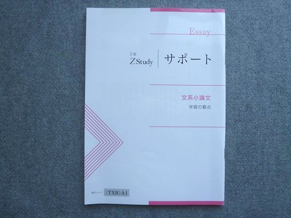 WJ72-026 Z会 ZStudy サポート 学習の要点 文系小論文 未使用 06 m1B - メルカリ