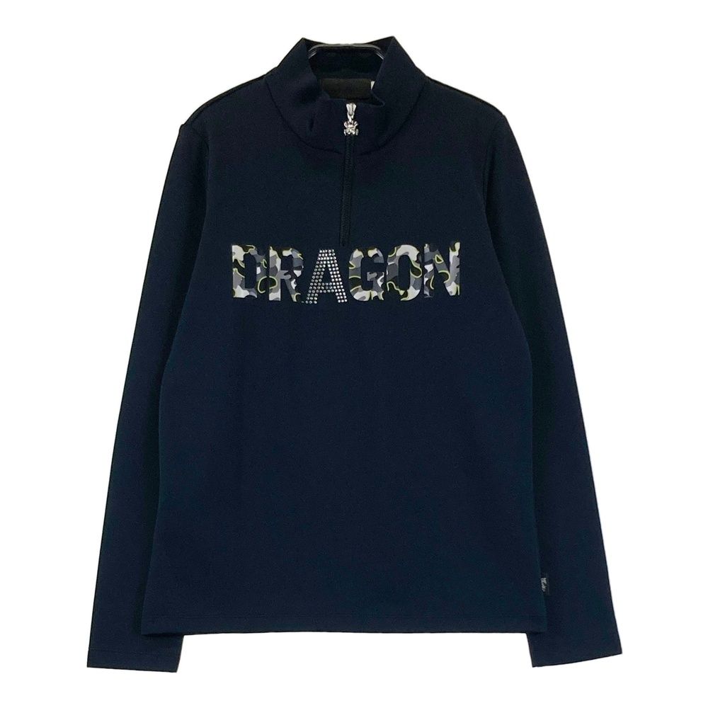 ダンスウィズドラゴン スニードジャック ゴルフ ウェア ハーフジップ 2way サイズ:2 DANCE WITH DRAGON ダンスウィズドラゴン ハーフ