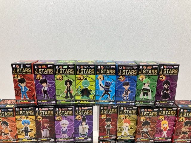 JSTARS ワールドコレクタブルフィギュア vol.1～vol.8 全64種