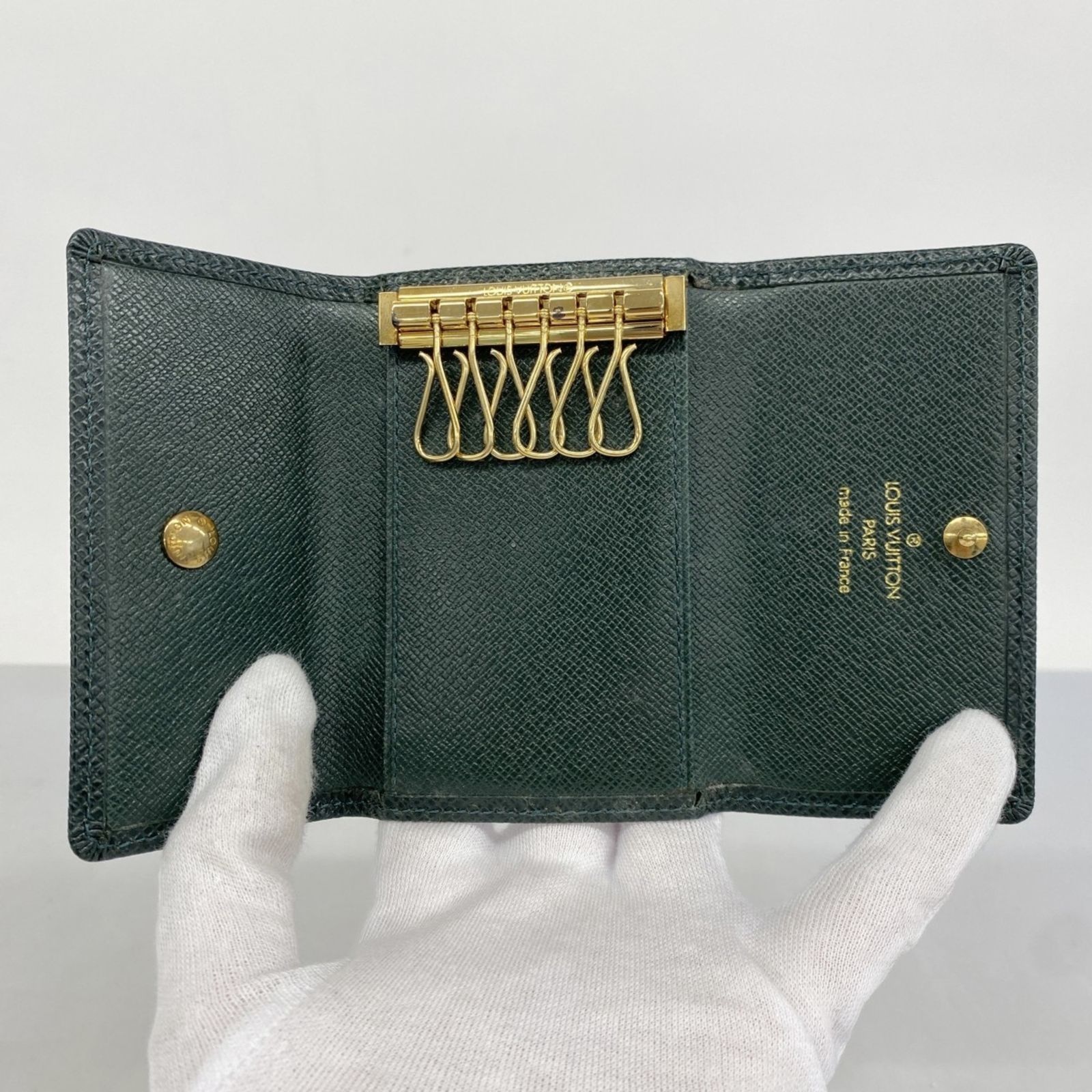 【超極美品】ルイヴィトン　ミュルティクレ6 タイガ　キーケース　エピセア ルイ・ヴィトン(Louis Vuitton) ルイ・ヴィトン キーケース