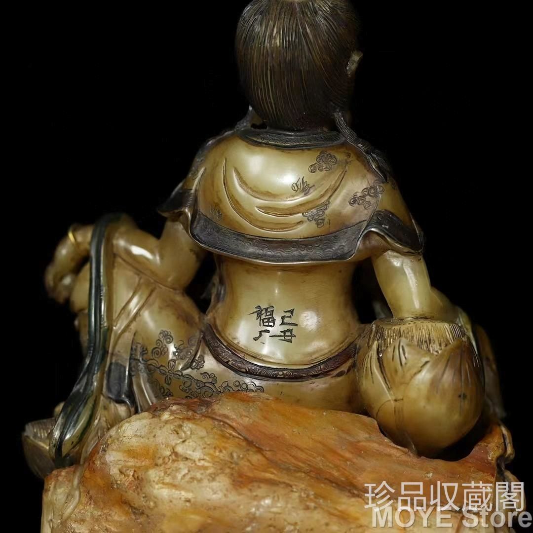 坐像飾り 観音仏像