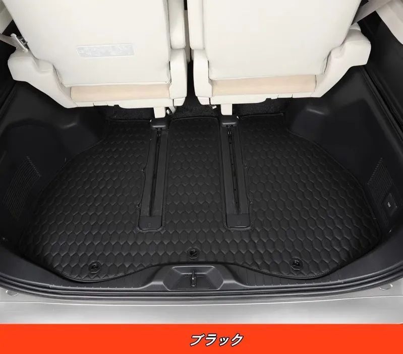 レクサス LM500h 6人乗り 用 防水 トランクマット 高耐久カーゴトレイ 防汚 防滑 ラゲッジマット 1個