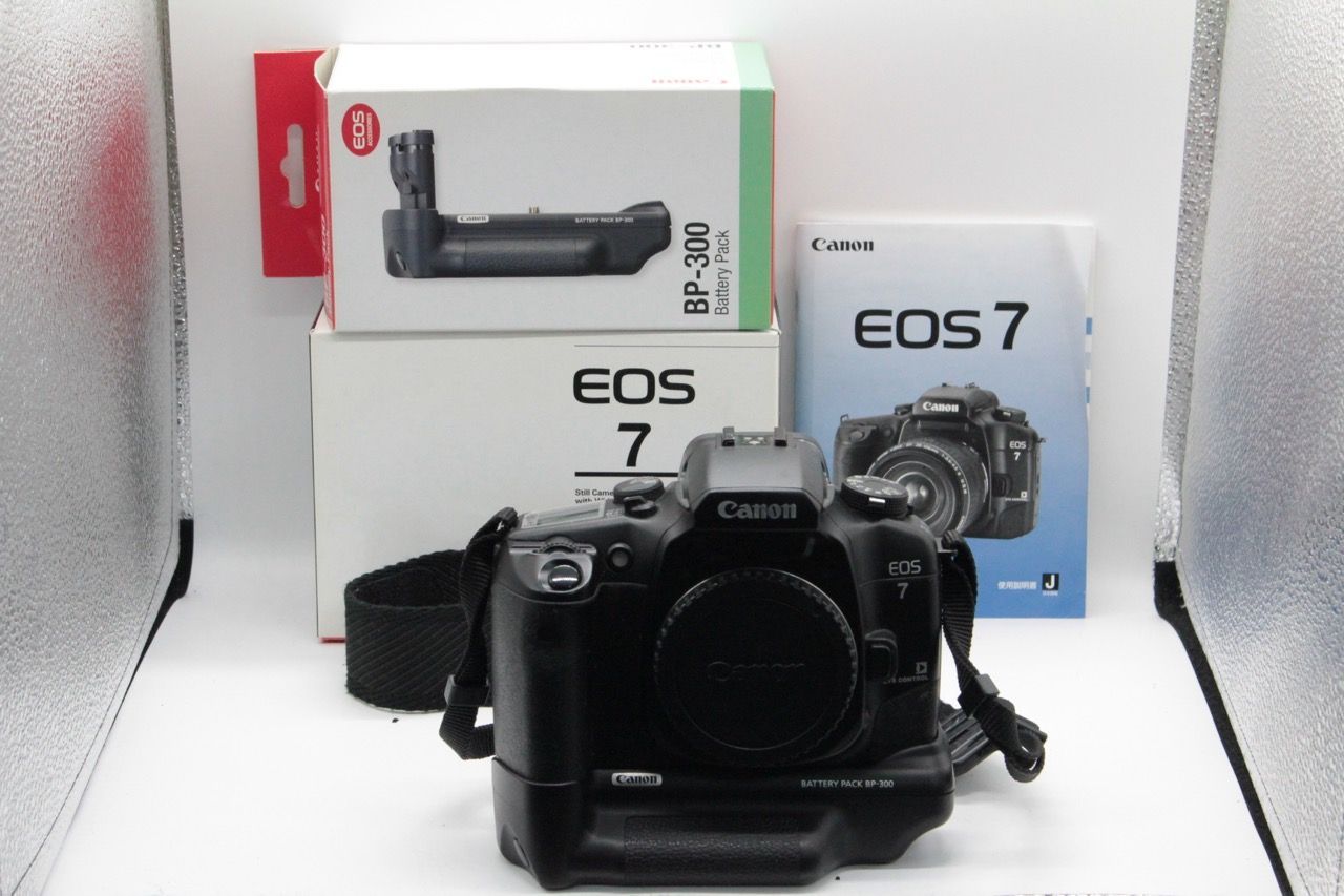Canon EOS 7 フィルム一眼レフ BP-300付 フィルムカメラ
