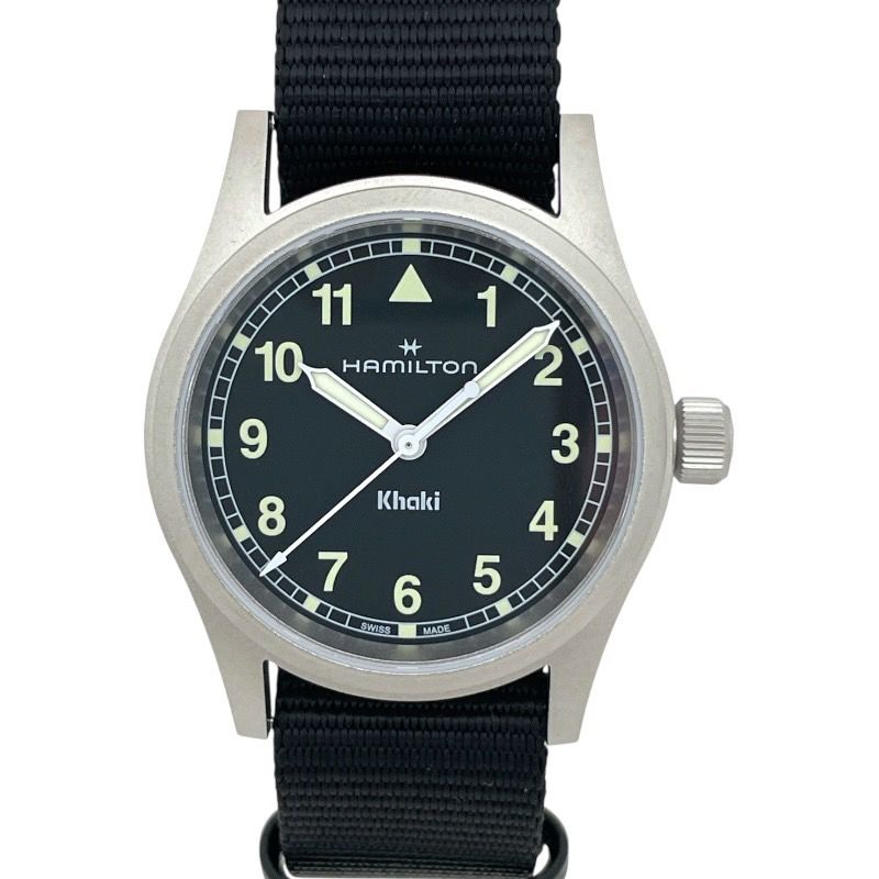 HAMILTON ハミルトン カーキ フィールド H69301430 H693010 腕時計 ステンレススチール メンズ クォーツ 33mm テキスタイル