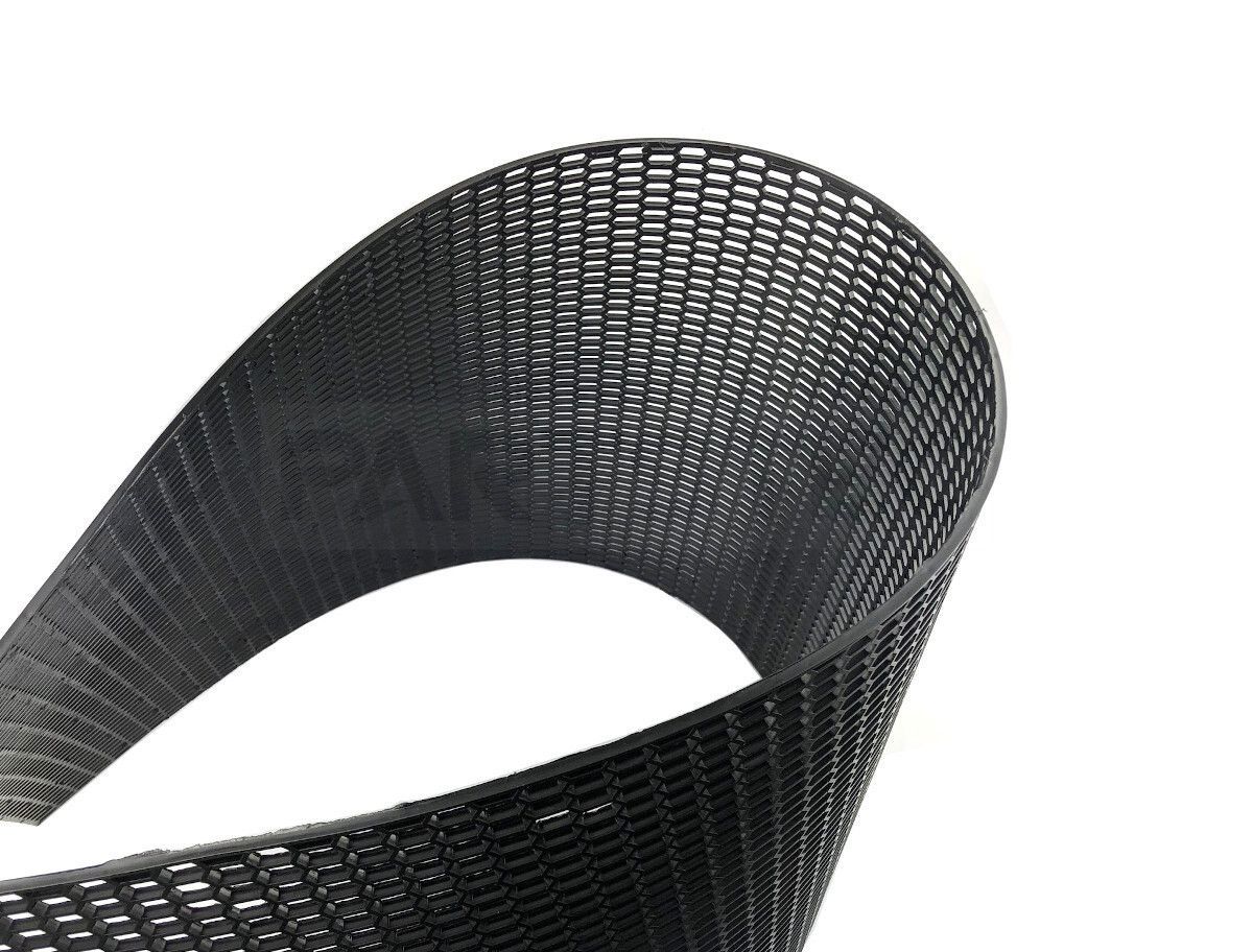 ハニカムメッシュ グリルネット 六角 網 ABS 樹脂 1200mm×400mm 黒