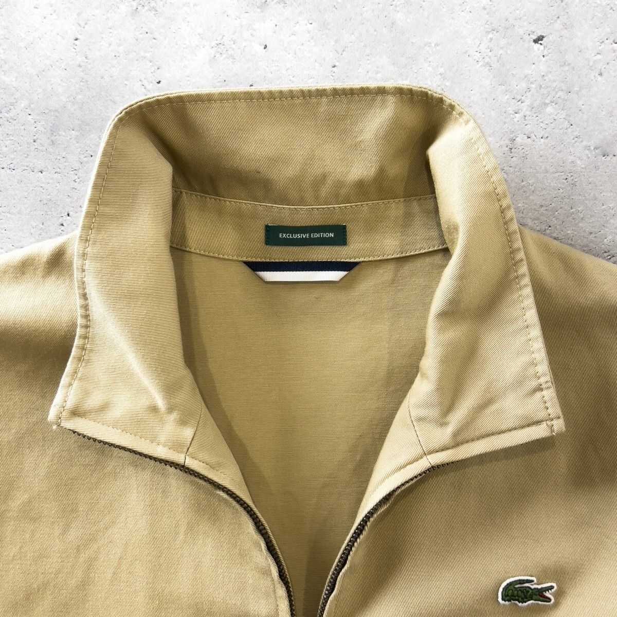 LACOSTE スイングトップジャケット BEAMSコラボ 希少 LACOSTE × BEAMS 別注 ラコステ ビームス ヴィンテージ