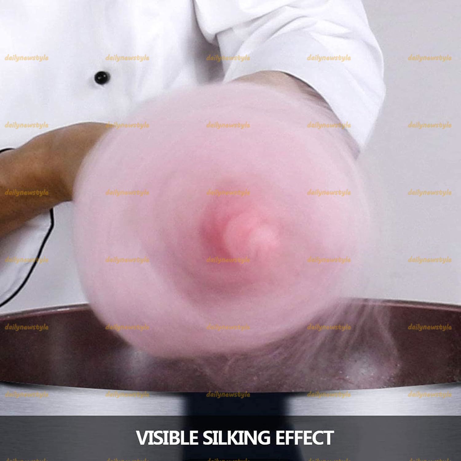 人気推薦◆家族やパーティーのイベント用の中型ステンレス鋼ファンシー綿菓子製造機