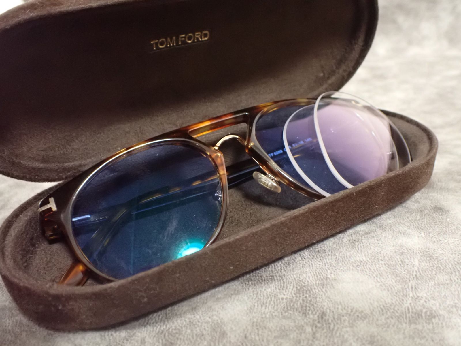 TOM FORD トムフォード サングラス べっ甲 TF5289 VIDAFM_ORG