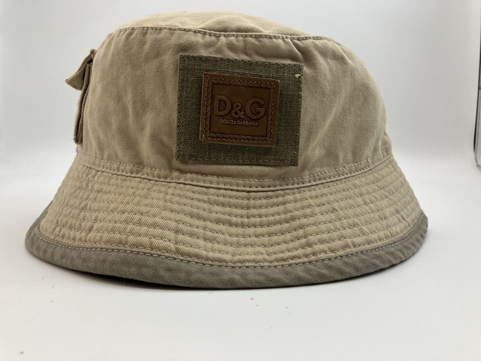 DOLCE&GABBANA ハット ドルガバ Dolce&Gabbana バケット ハット 帽子 ロゴ バケハ