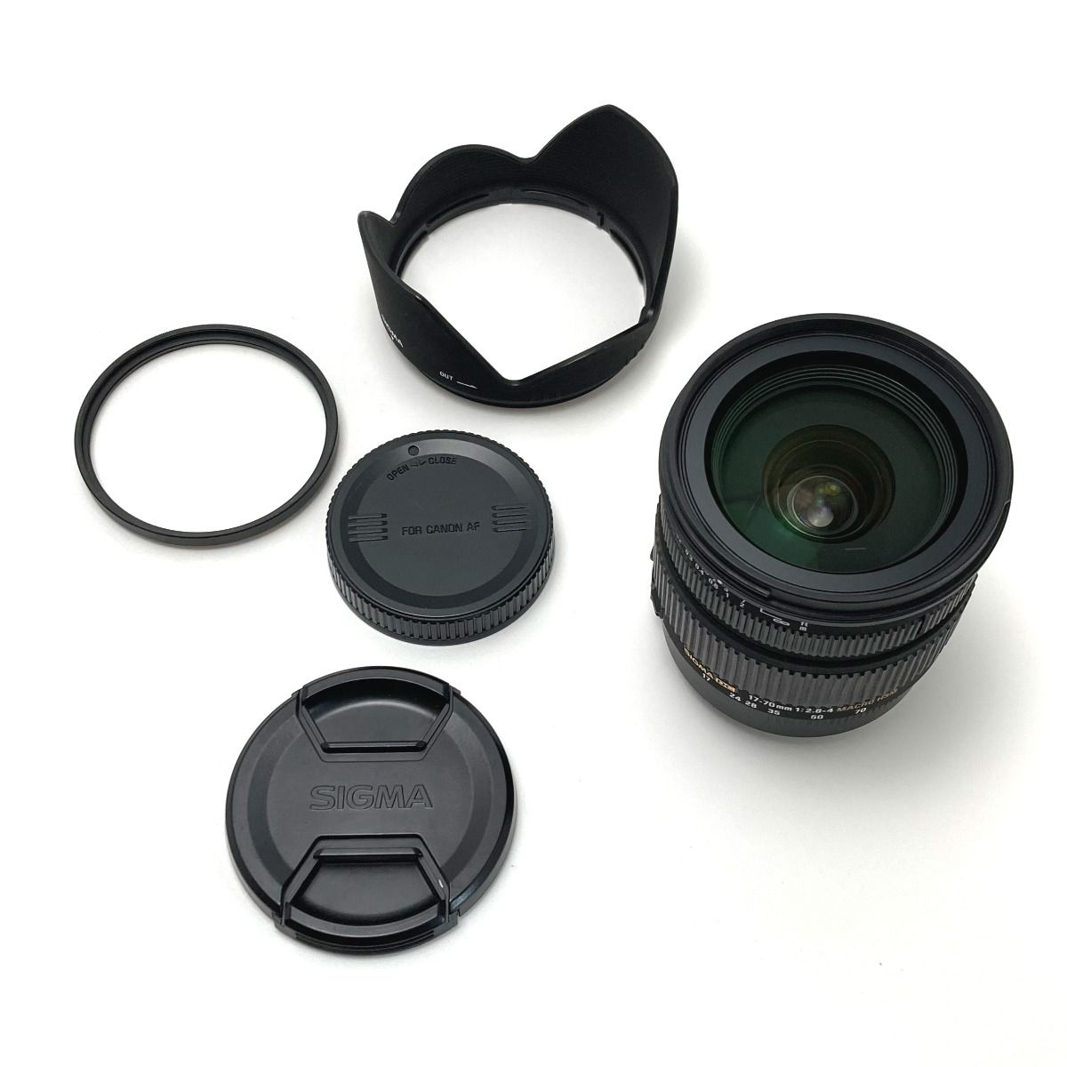 SIGMA シグマ 17-70mm F2.8-4 DC MACRO OS HSM ズームレンズ キヤノン用