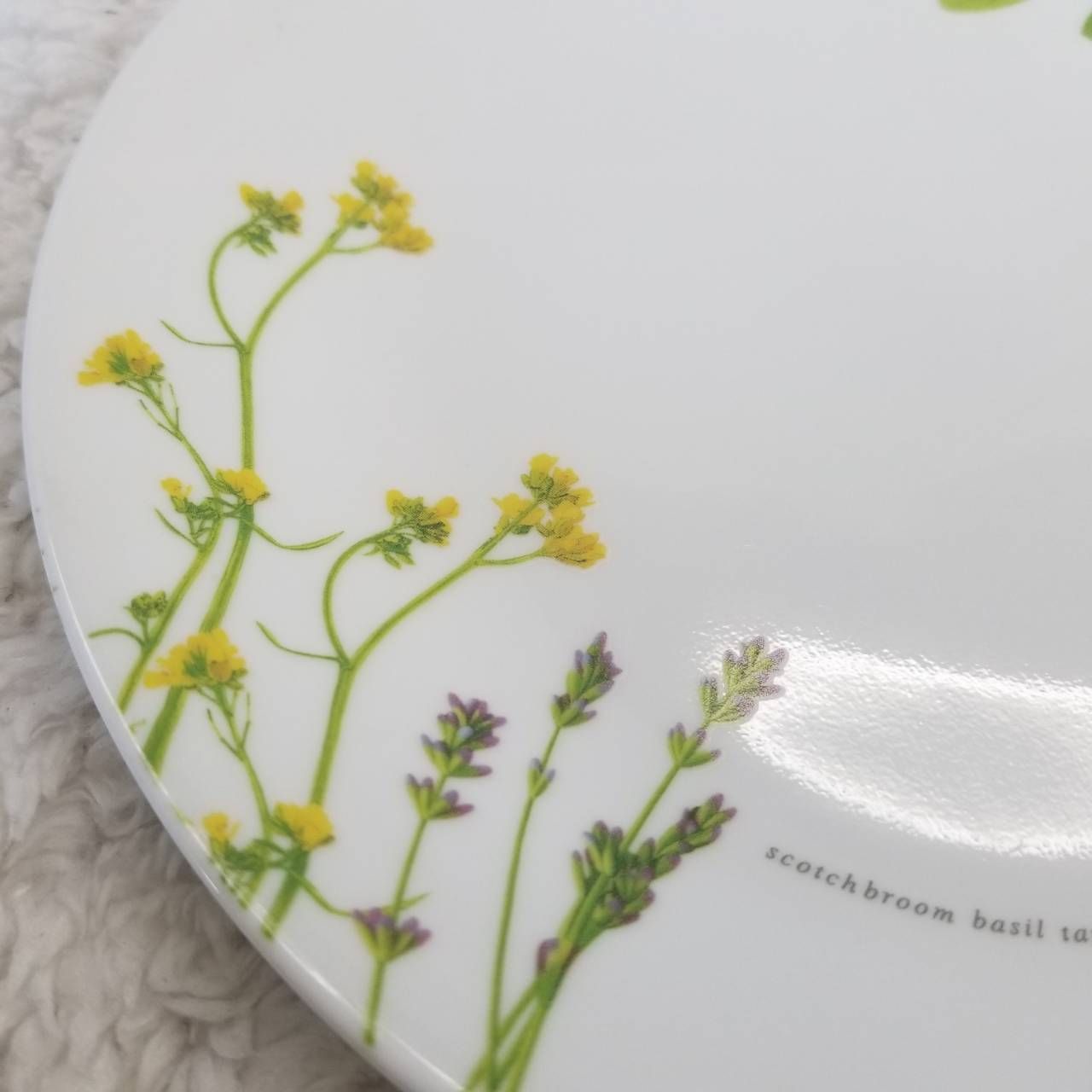 コレール CORELLE お皿 食器 ヨーロピアンハーブ ボタニカル 丸皿 平皿 中皿 AB5 - メルカリ