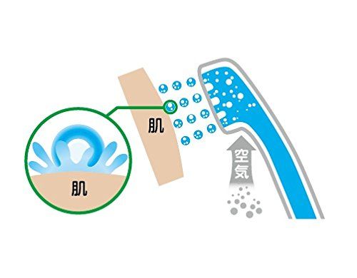 エアインシャワーヘッド アダプター付