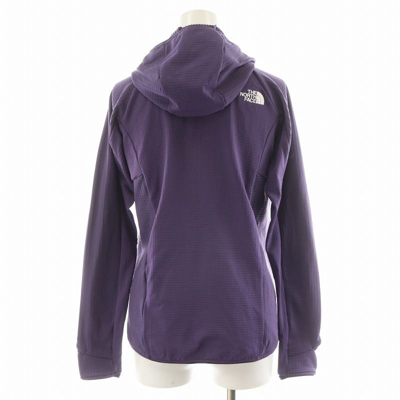 ザノースフェイス THE NORTH FACE サーマルバーサグリッドフーディ パーカー ジップアップ ロゴ S 紫 パープル NL72478 ザノースフェイス THE NORTH FACE サーマルバーサグリッド