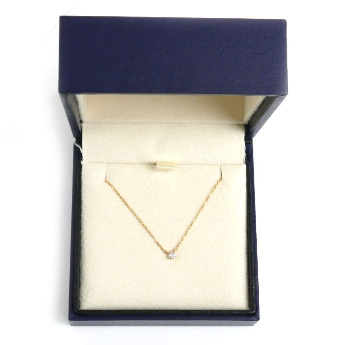 美品 Vendome Aoyama ダイヤモンド ゴールドネックレス