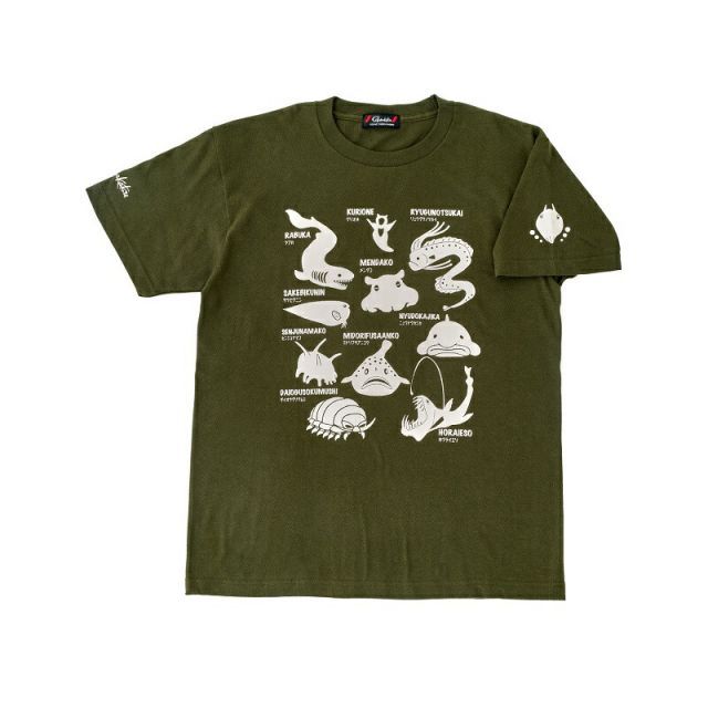 がまかつ GM3678 Tシャツ(深海生物) S フォレスト | 釣具 釣り フィッシング
