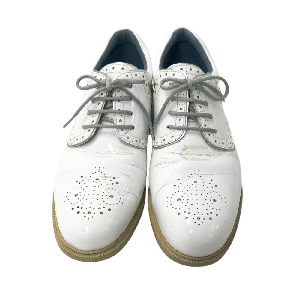 aJADE アジェイド AJM-002 ゴルフシューズ HARMAN ホワイト系 25