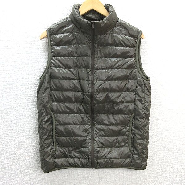 ユニクロ　ULTRA LIGHT DOWN ダウンベスト M カーキ UNIQLO ULTRA LIGHT DOWN ダウンベスト M ブラック - メルカリ