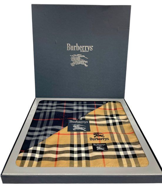 新品・未使用】バーバリー タオルハンカチ 5枚セット ☆バーバリー