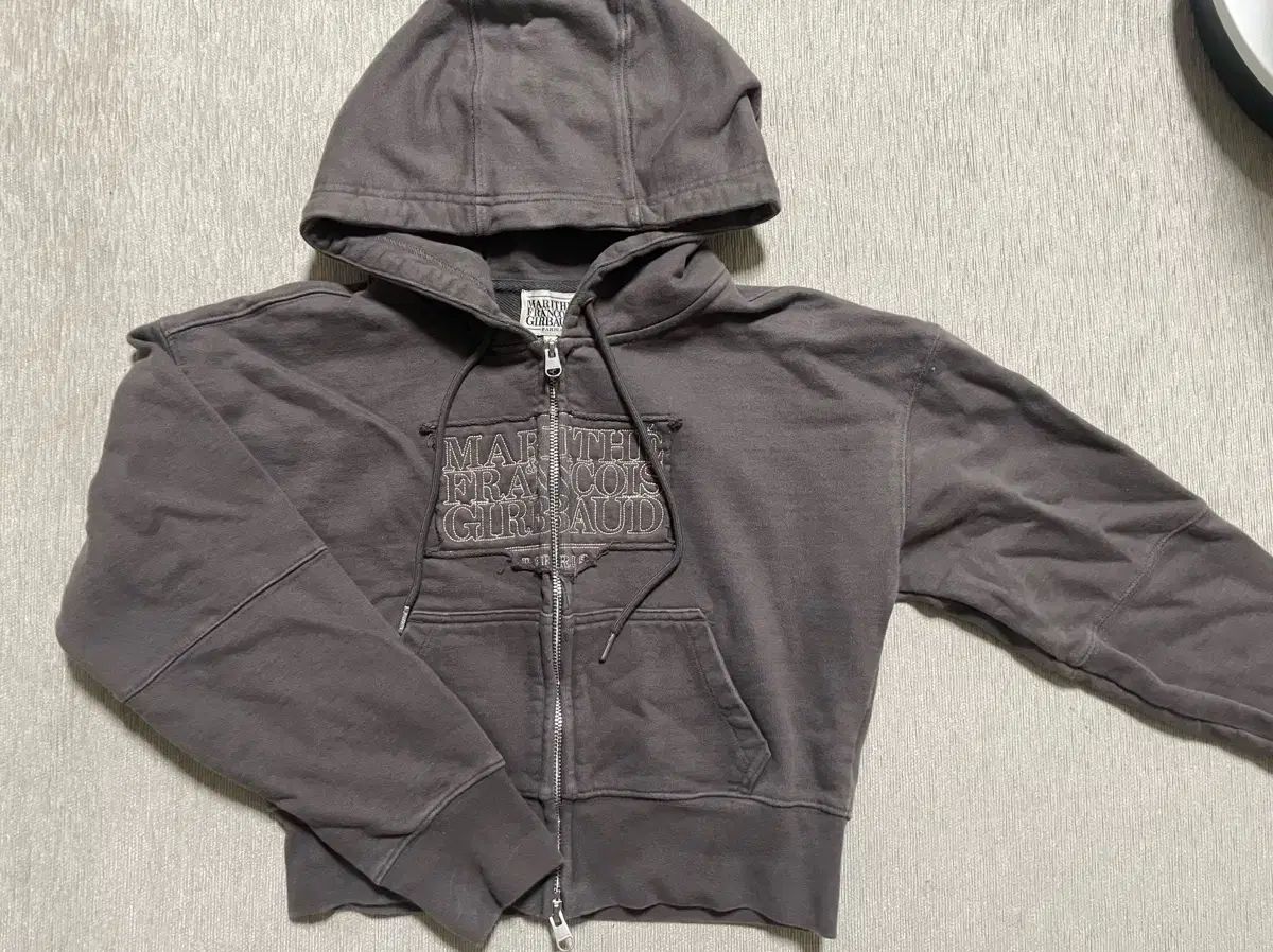 Supreme x Marithe + Francois Girbaud】Zip Up Hoode Grey SWEATSHIRT