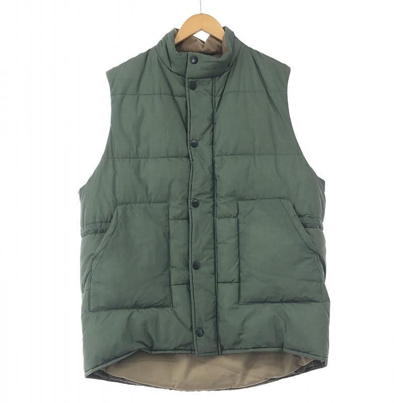 【】Barbour ダウンベスト 2002182 M グリーン バブアー[10]