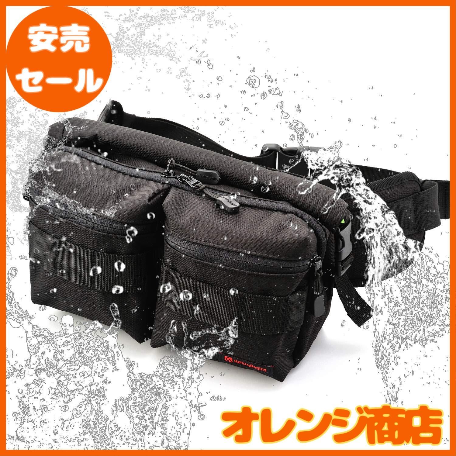ヘンリービギンズ(Henly Begins) デイトナ バイク用 ボディバッグ 防水 