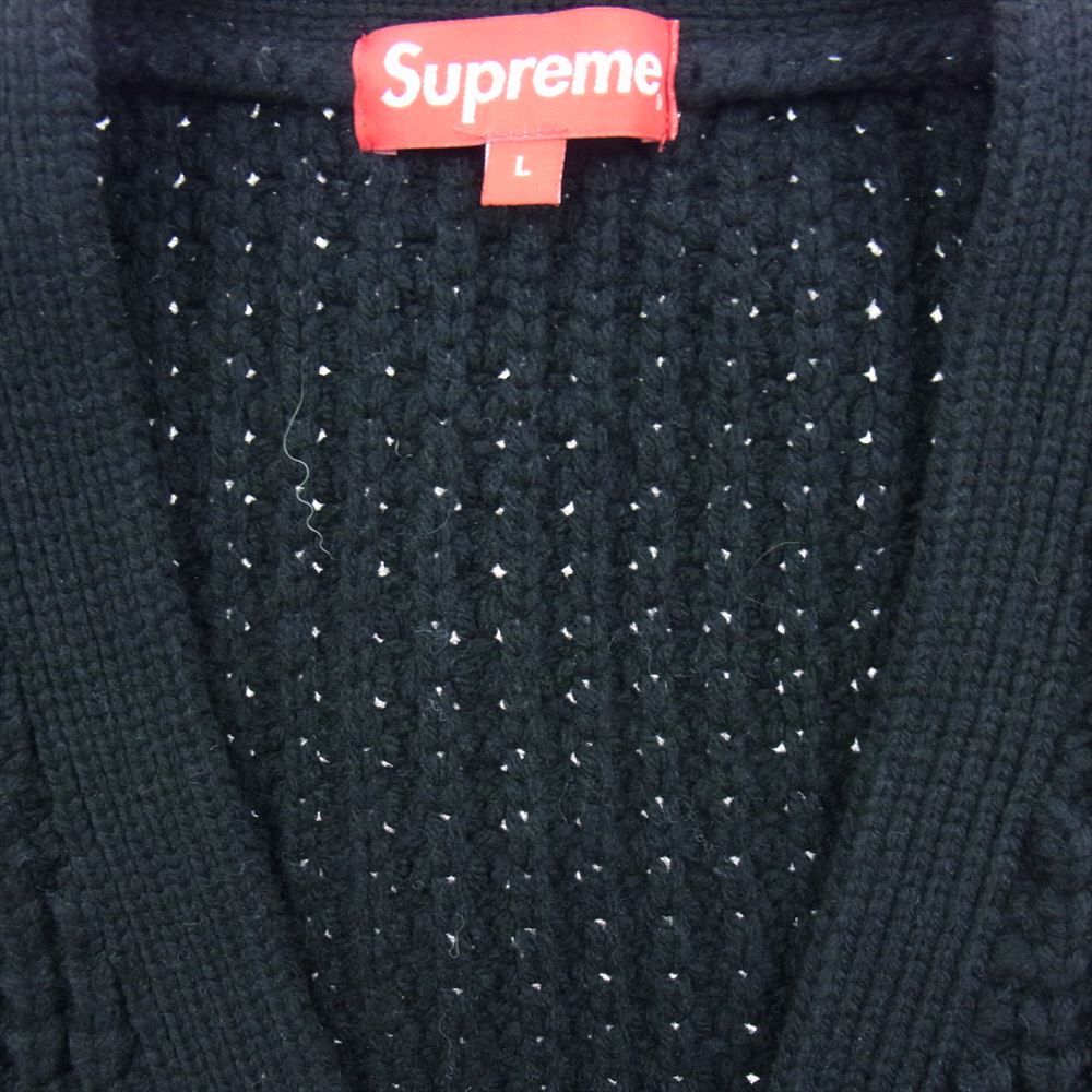 Supreme シュプリーム 21AW Waffle Knit Cardigan ワッフル