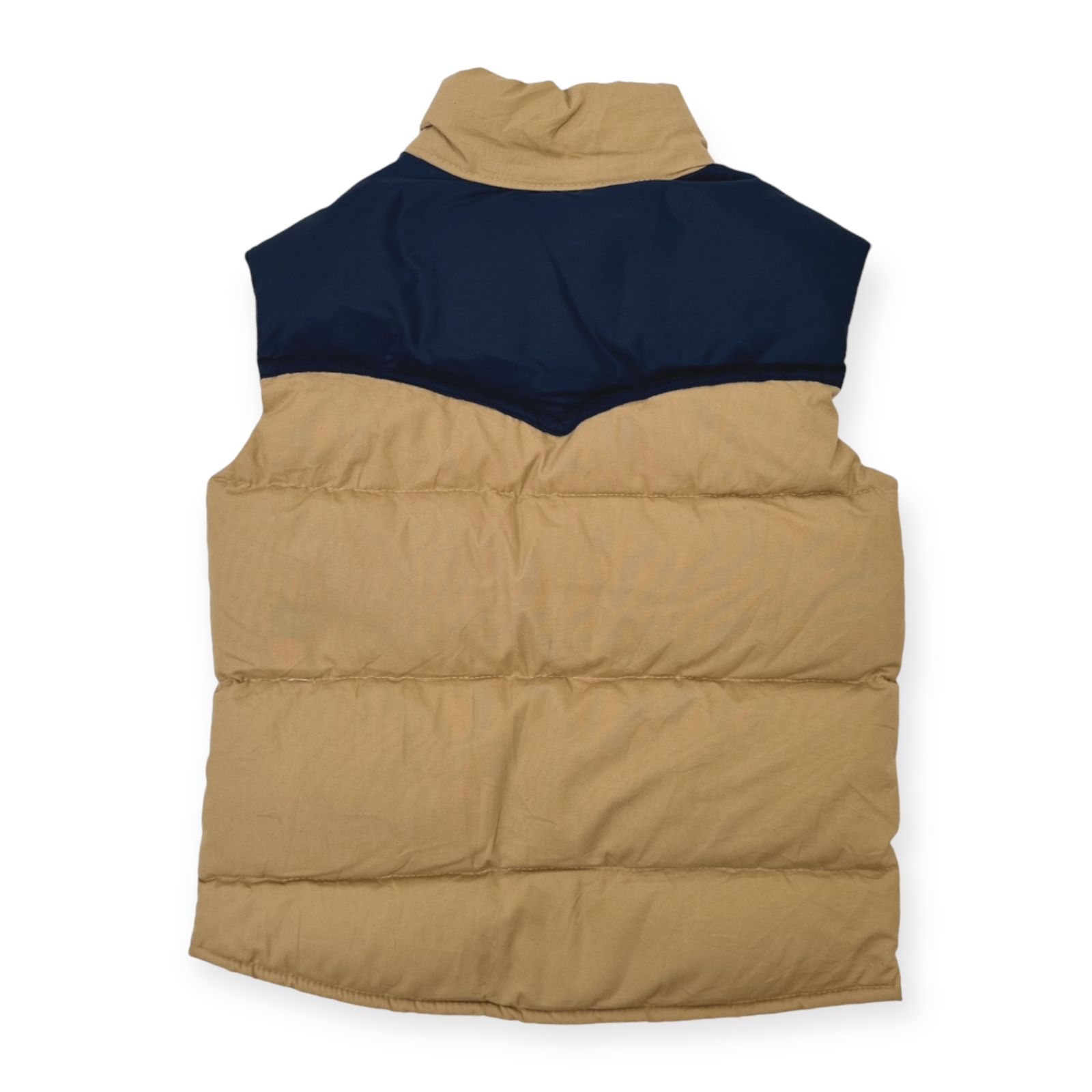 70s William Barry　ダウンベスト　ブラウン　USA製　サイズXL 70s William Barry ダウンベスト ブラウン USA製 サイズXL