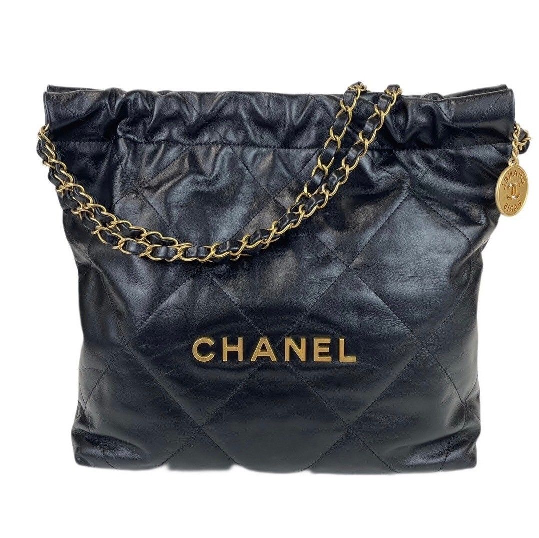 新品未使用 CHANEL シャネル CHANEL22 シャネル22 Black ブラック GHW