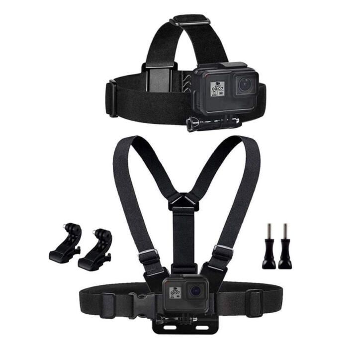 GoPro MAX 本体とヘッドストラップ （GoPro用 チェストハーネス 前胸 