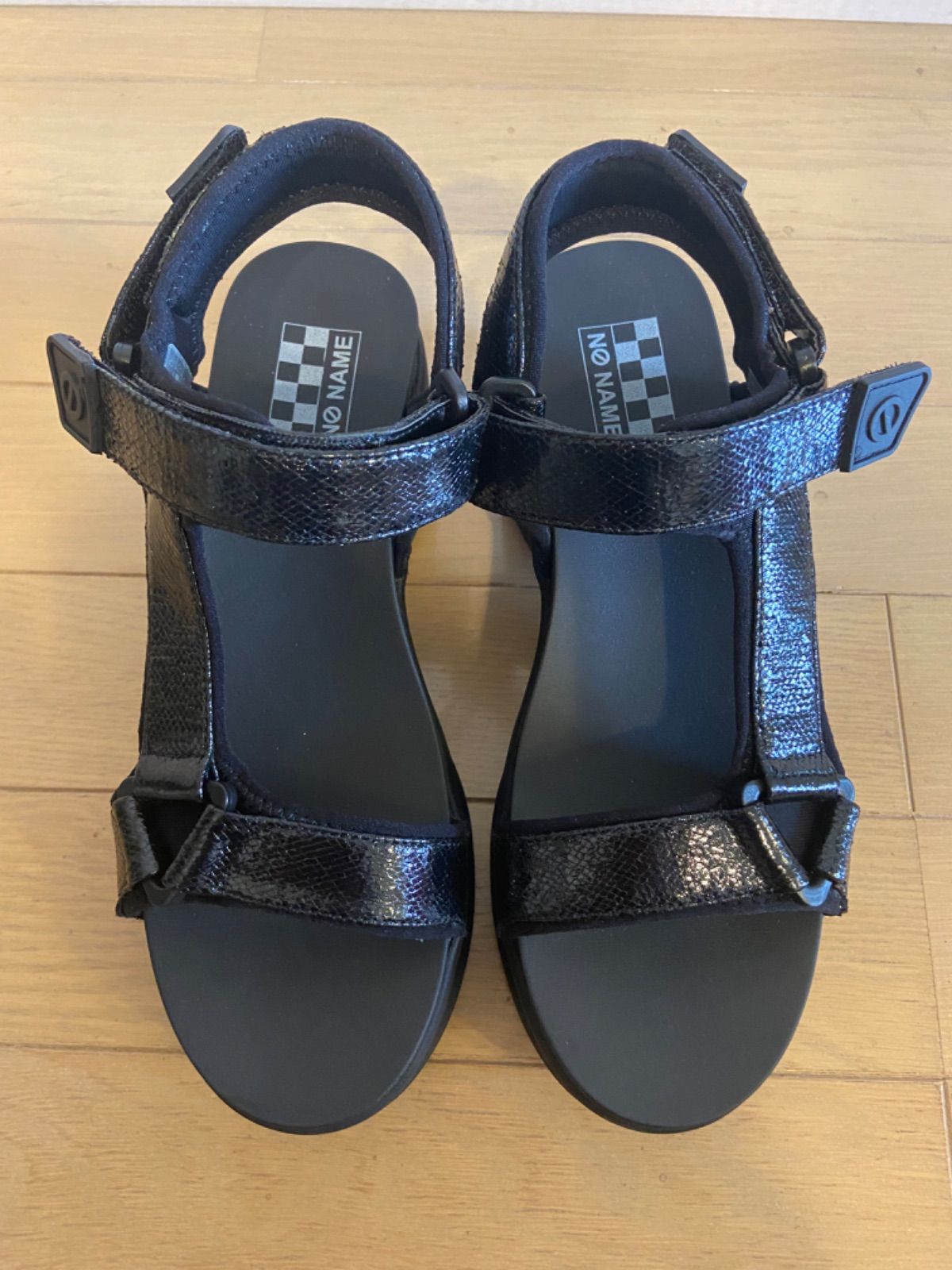 お値下げ【新品】NONAME サンダル　サイズ38（24cm） 新品】NONAME サンダル サイズ38（24cm） - メルカリ