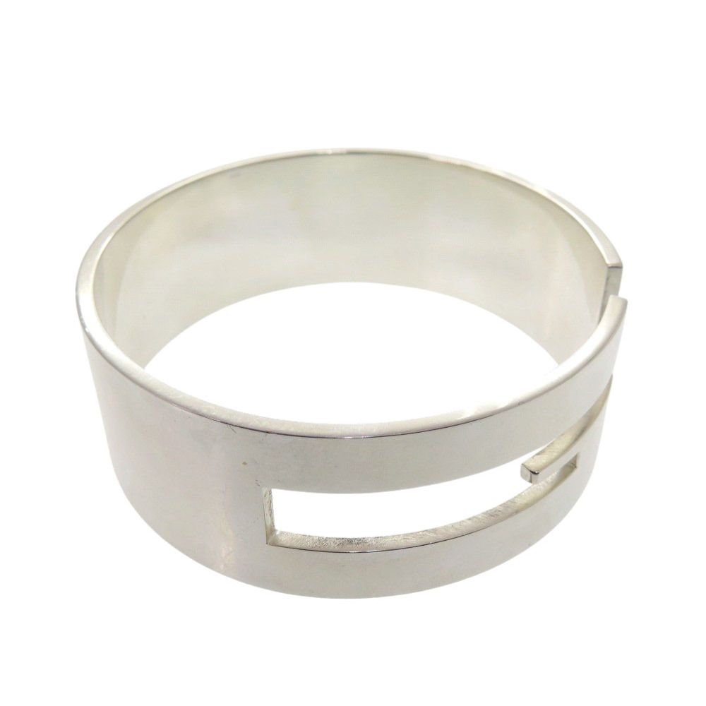美品 グッチ ブランデッドG Gロゴ カットアウトG シルバー925
