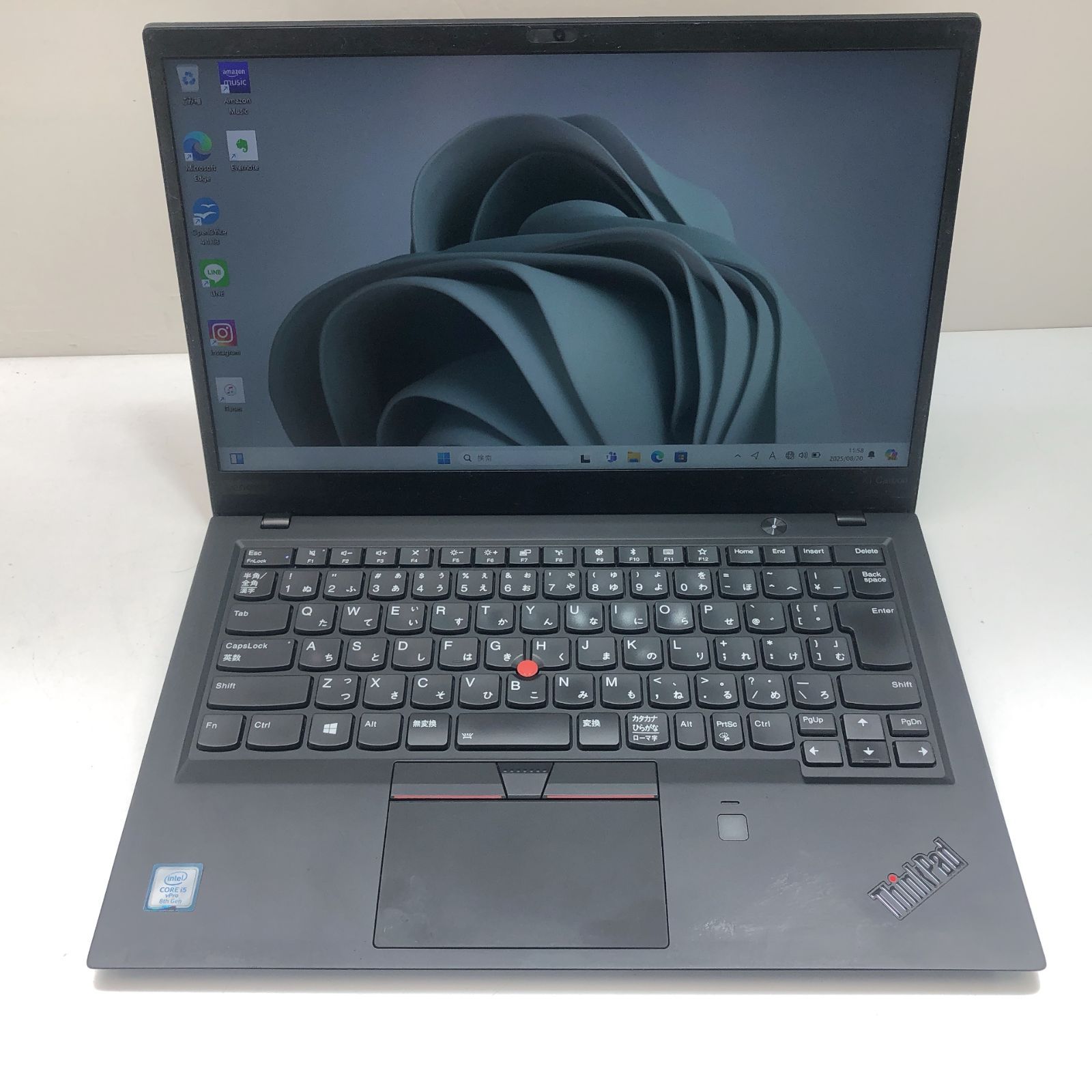 【訳アリ品】ThinkPad / SSD256GB / Windows11 ✖✖訳あり品✖✖Lenovo ThinkPad X1 Carbon 6th メモリ16GB