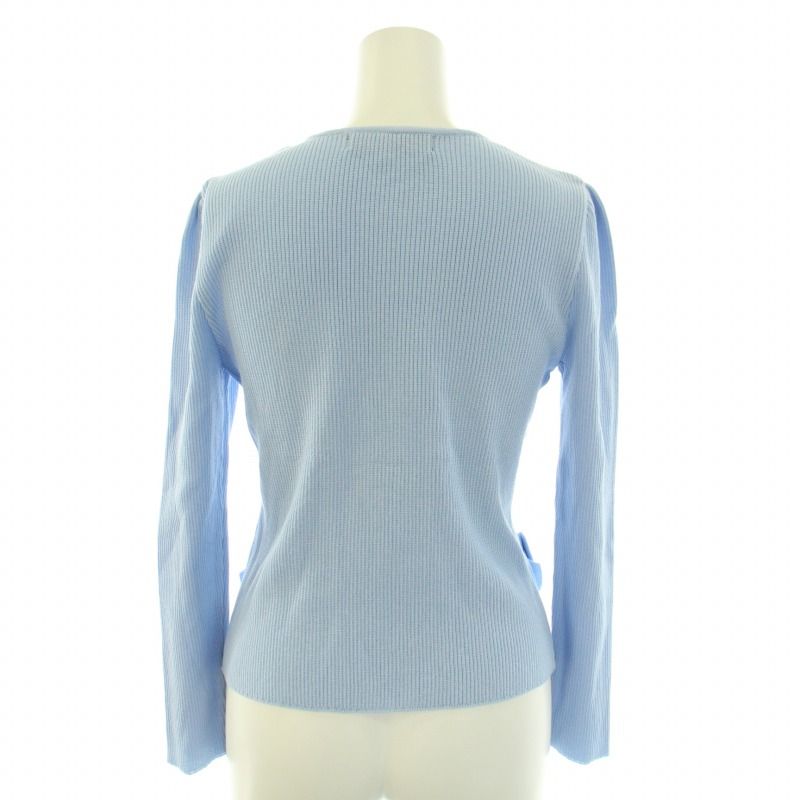 エムズグレイシー　レース付ジップアップカーディガン　38　極美品✨ エムズグレイシー レース付ジップアップカーディガン 38 極美品