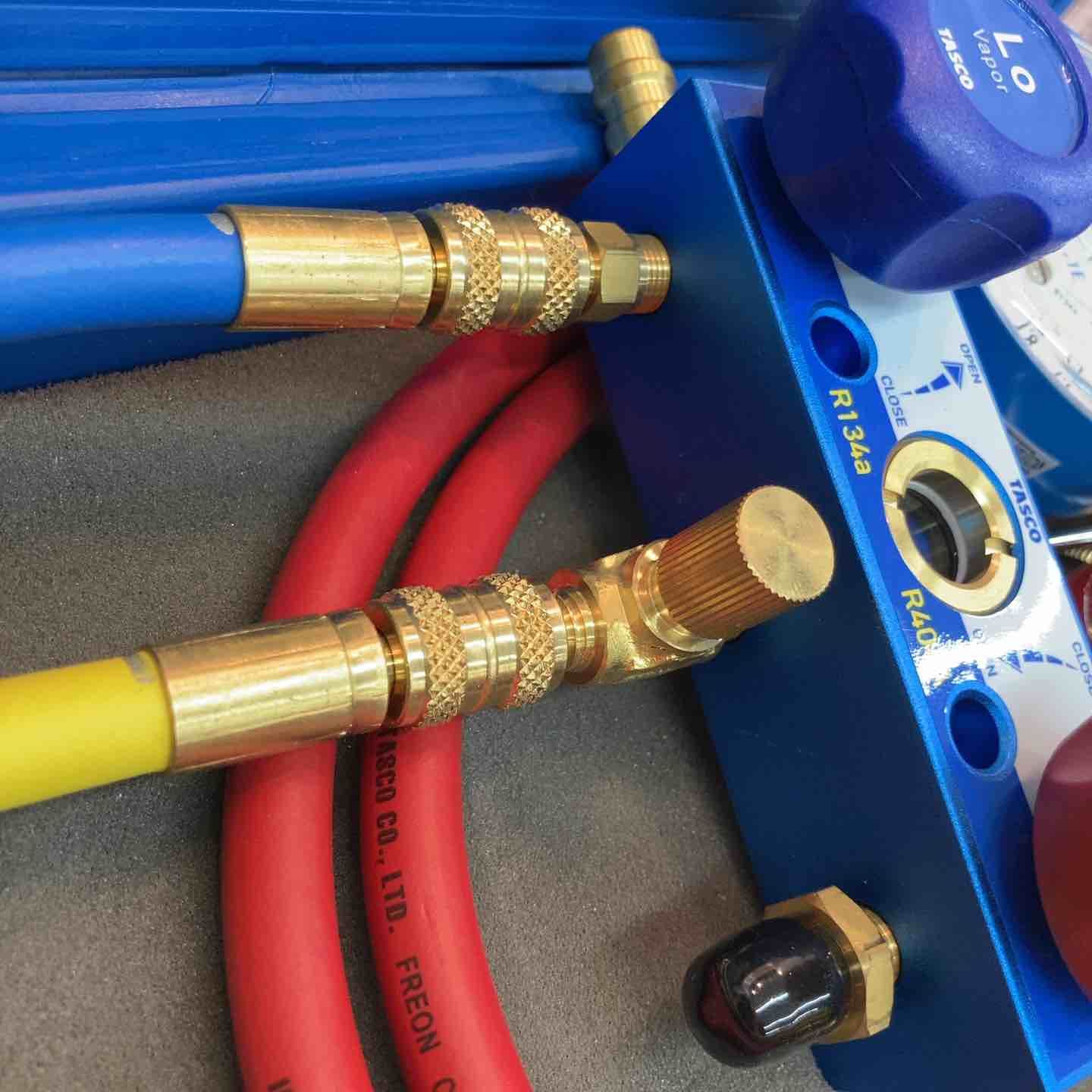 TASCO タスコ イチネン カーエアコン用 ゲージマニホールドキット TA126-2 TA141E TA140E 八潮店 BRIGHTFACE_UK