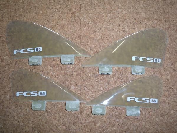 送料無料△FCS B5 Bonzer QUAD Fin Set - メルカリ