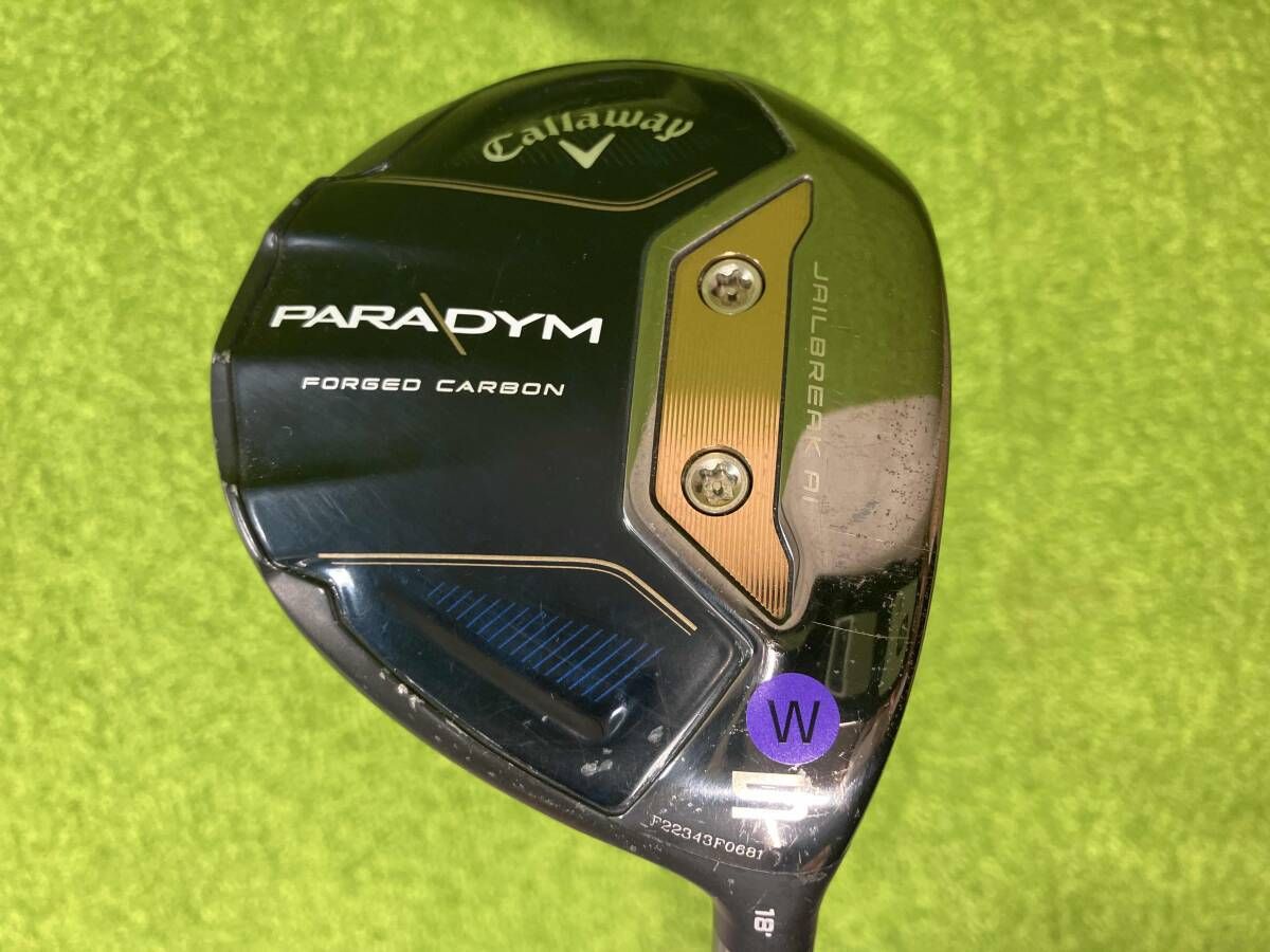お買い得，HOT Callaway PARADYM フェアウェイウッド #5 ALDILA ASCENT 40 フレックスW ロフト角18° キャロウェイ パラダイム レディース 右利き用 フェアウェイウッド