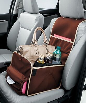 HONDA ホンダ FIT フィット ホンダ純正 マルチボックス（ブラウン）【 2014.12～次モデル】