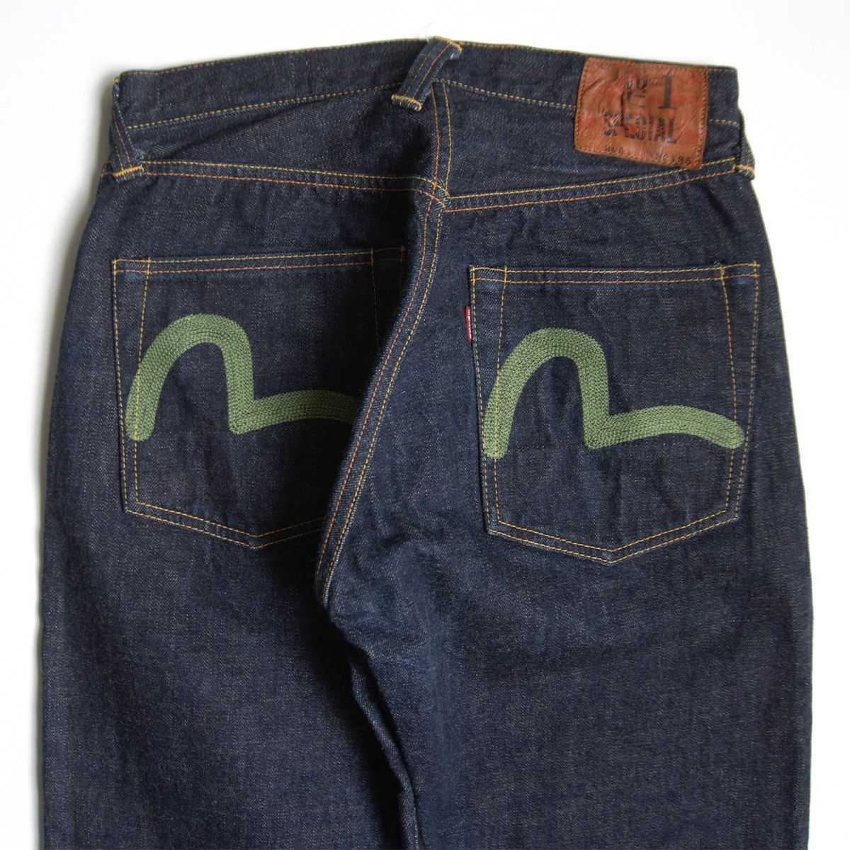 EVISUジーンズ　LOT 2001 サイズ32×32 Evisu Jeans W32 Lot 2001 No.2 21oz EXTRA HEAVY DENIM
