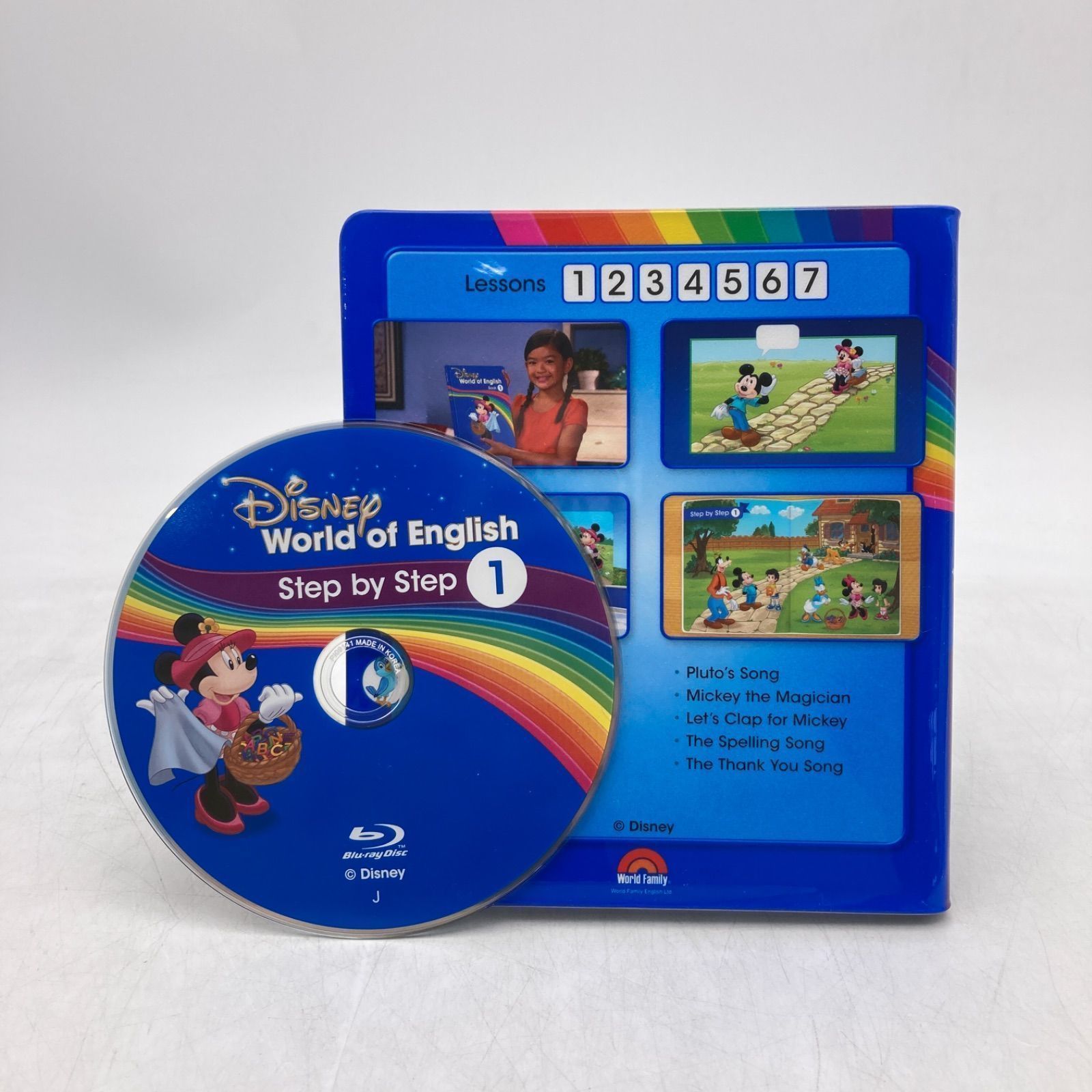 最新版】2020年購入 メインプログラムセット ブルーレイ 絵本 CD ディズニー英語システム DWE Disney ワールドファミリー 中古  603521 - メルカリ